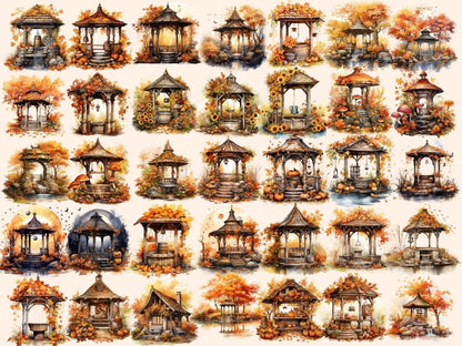 Autumn Wells Watercolor Clipart animals well png - Wonders Artist