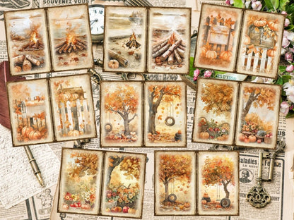 Autumn/Fall Journal Pages Autumn Collage - Wonders Artist