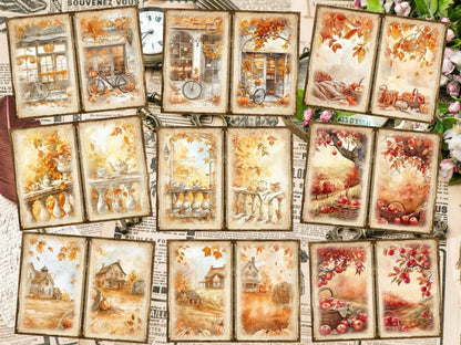 Autumn/Fall Journal Pages Autumn Collage - Wonders Artist