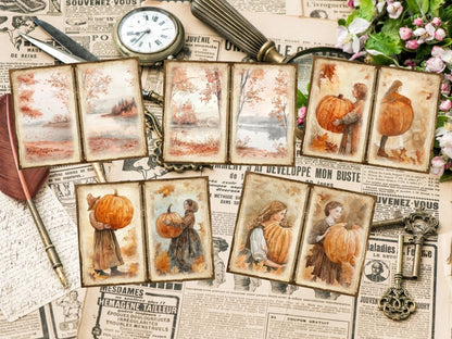 Autumn/Fall Journal Pages Autumn Collage - Wonders Artist