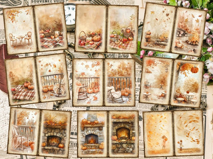 Autumn/Fall Journal Pages (P2) Autumn Collage - Wonders Artist