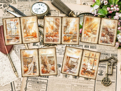 Autumn/Fall Journal Pages (P2) Autumn Collage - Wonders Artist