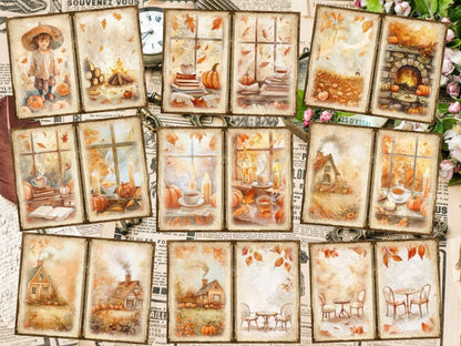 Autumn/Fall Journal Pages (P2) Autumn Collage - Wonders Artist