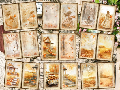 Autumn/Fall Journal Pages (P3) Autumn Collage - Wonders Artist