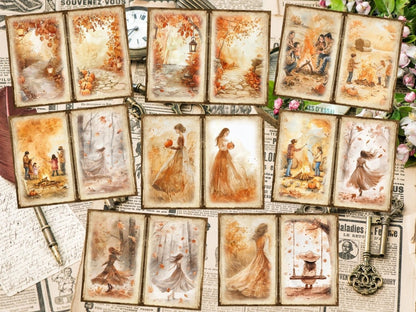 Autumn/Fall Journal Pages (P3) Autumn Collage - Wonders Artist