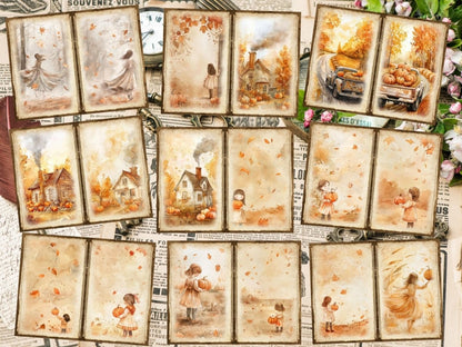 Autumn/Fall Journal Pages (P3) Autumn Collage - Wonders Artist