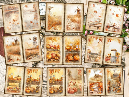 Autumn/Fall Journal Pages (P4) Autumn Collage - Wonders Artist