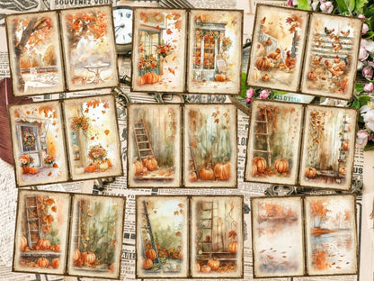 Autumn/Fall Journal Pages (P4) Autumn Collage - Wonders Artist