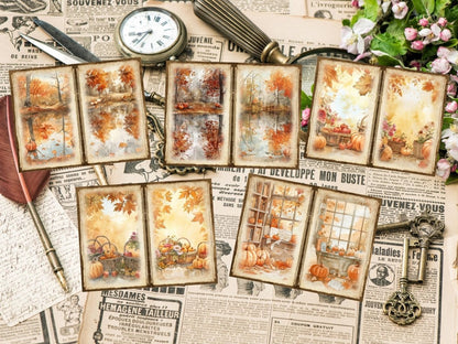 Autumn/Fall Journal Pages (P4) Autumn Collage - Wonders Artist