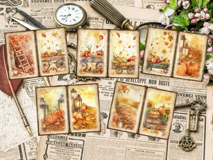 Autumn/Fall Journal Pages (P5) Autumn Collage - Wonders Artist