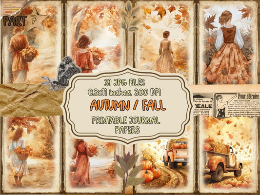 Autumn/Fall Journal Pages (P7) Autumn Collage - Wonders Artist