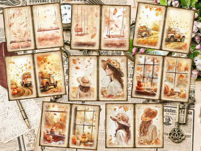 Autumn/Fall Journal Pages (P7) Autumn Collage - Wonders Artist