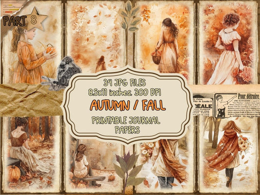 Autumn/Fall Journal Pages (P8) Autumn Collage - Wonders Artist