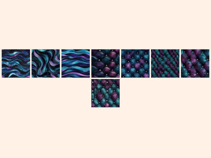 Azure Glimmer #1 Seamless Digital Paper Azure Glimmer - Wonders Artist