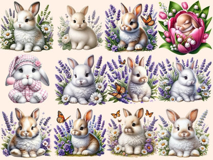 Baby Bunnies Clipart Baby bunnies clipart - Wonders Artist