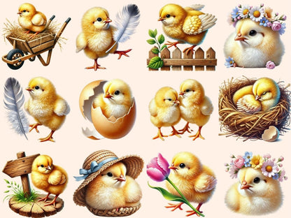 Baby Chicks Clipart new mini - Wonders Artist