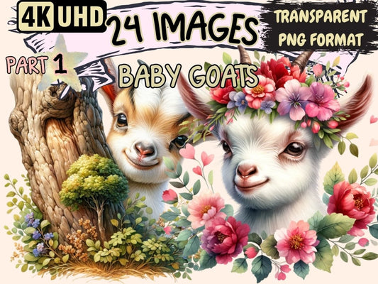 Baby Goats Clipart Baby clip art - Wonders Artist