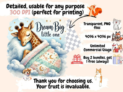 Baby Shower Giraffes Clipart baby clipart - Wonders Artist