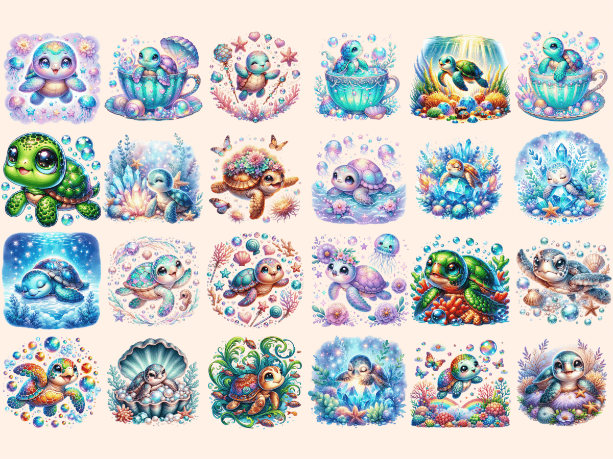 Baby Turtles Clipart aquatic art autopost baby turtle clipart - WondersArtist