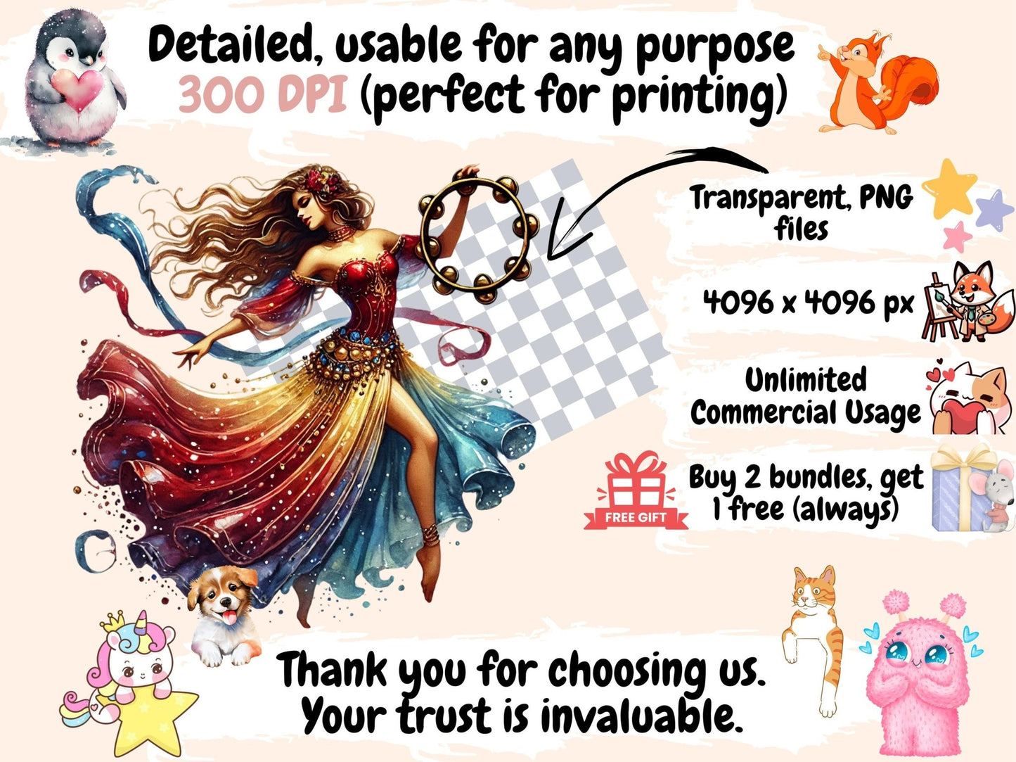 Baladi Universe Clipart - High - Quality Instant Digital Download for Creative Projects