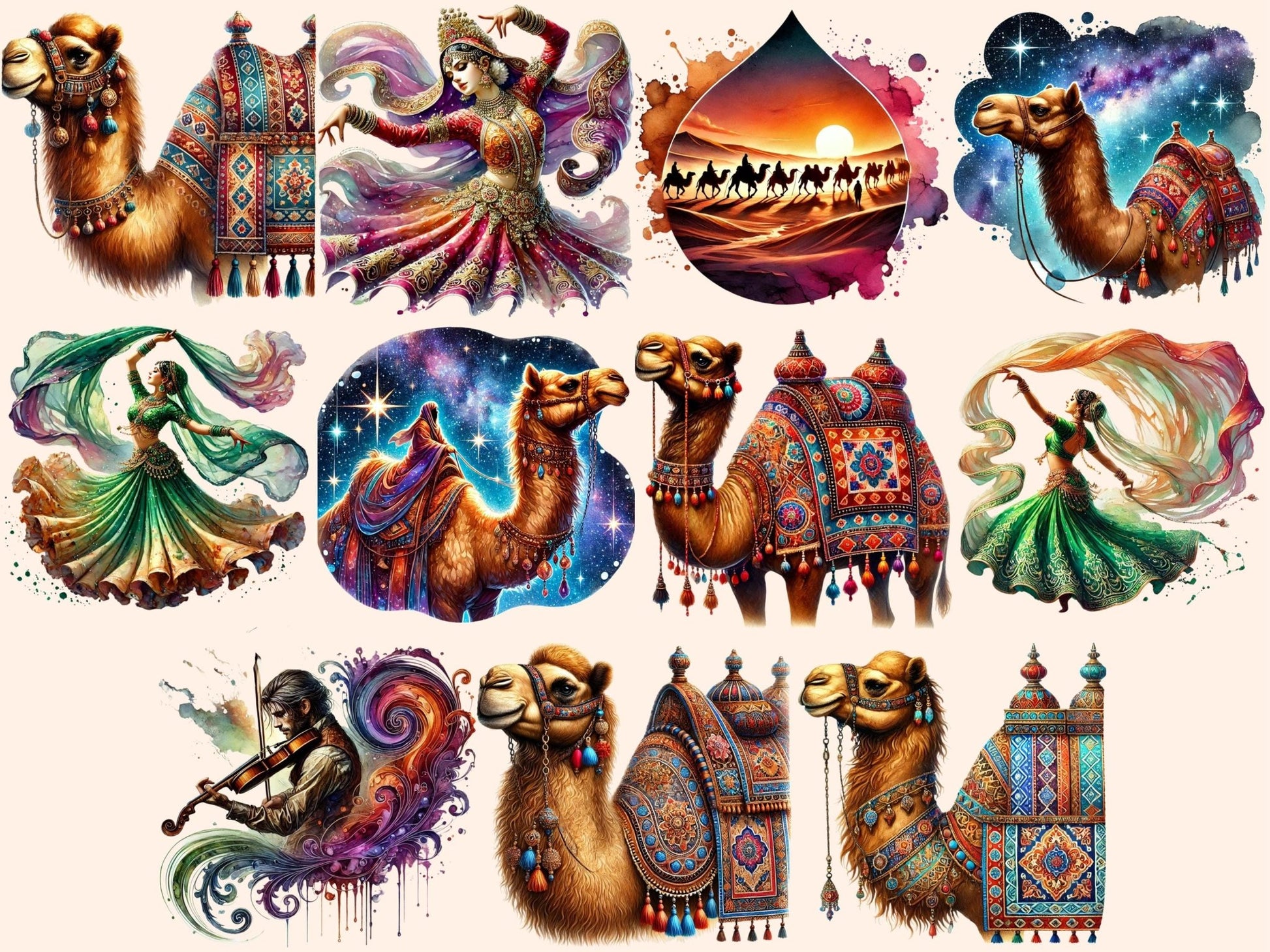 Baladi Universe Clipart - High - Quality Instant Digital Download for Creative Projects