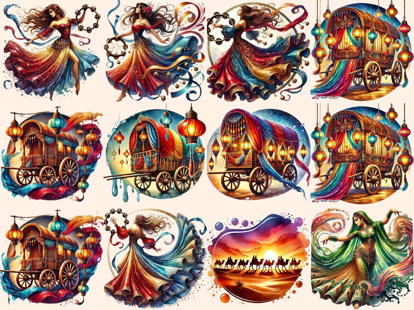 Baladi Universe Clipart - High - Quality Instant Digital Download for Creative Projects