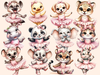 Ballerina Animals Clipart animals dance png - Wonders Artist