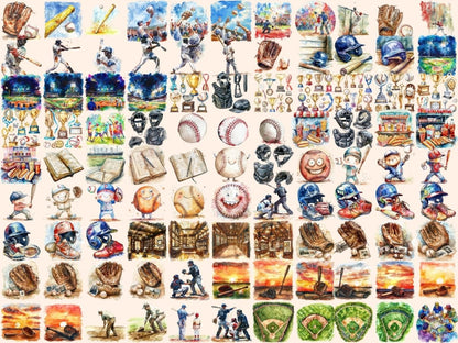 Baseball Watercolor Clipart baseball bat png - Wonders Artist