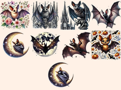 Bats Clipart bat artwork - Wonders Artist