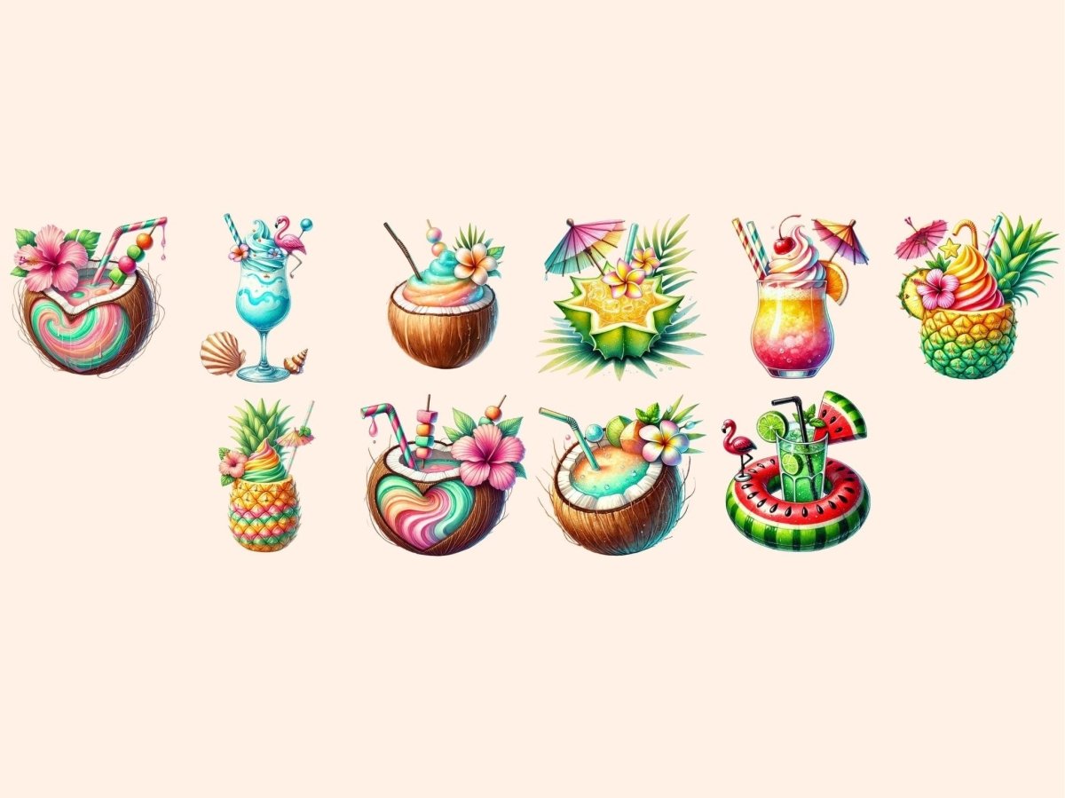 Beach Drinks Clipart beach bar clipart beach clipart beach graphics - WondersArtist