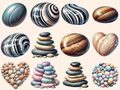 Beach Pebbles Clipart Beach Pebbles - Wonders Artist