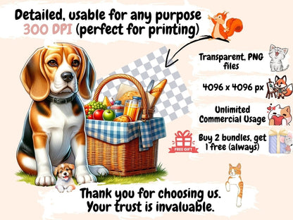 Beagles Clipart Beagle dog design - Wonders Artist