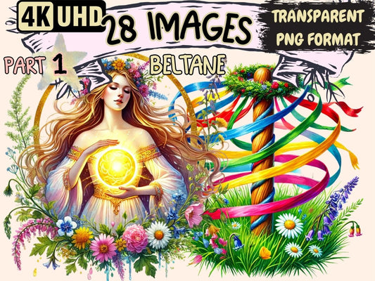 Beltane Clipart autopost - WondersArtist