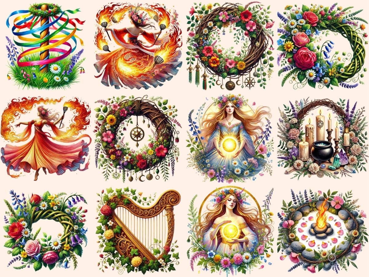 Beltane Clipart autopost - WondersArtist