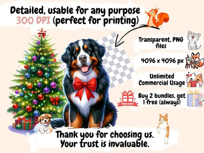 Bernese Mountain Dog Clipart Bernese clipart - Wonders Artist