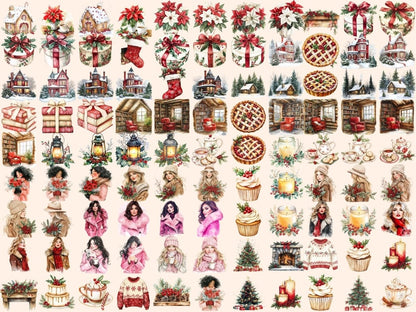 Berry Winter Watercolor Clipart Berry Clipart PNG - Wonders Artist