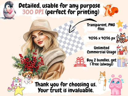 Berry Winter Watercolor Clipart Berry Clipart PNG - Wonders Artist