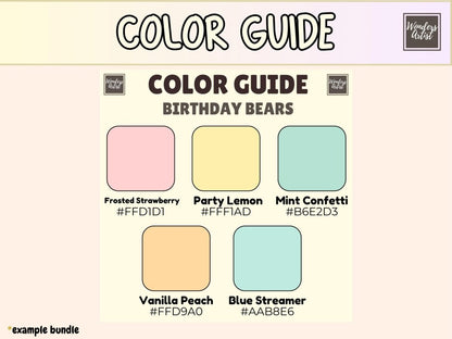 Birthday Bears Cardmaking Clipart bear cardmaking - Wonders Artist