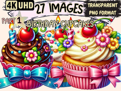 Birthday Cupcakes Clipart birthday clipart - Wonders Artist