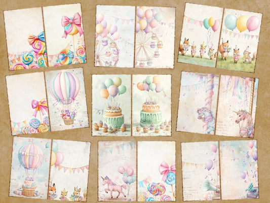 Birthday Party Journal Pages (P1)