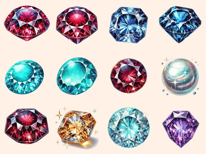 Birthstones Clipart birthstone clipart - Wonders Artist