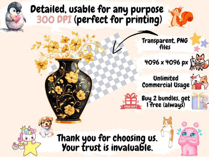 Black & Gold Antique Watercolor Clipart Antique Clipart - Wonders Artist