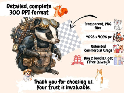 Black Steampunk Watercolor Clipart black clipart - Wonders Artist