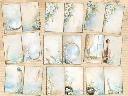 Blue Grace Journal Pages (P3)