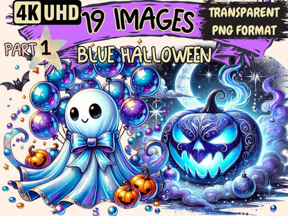 Blue Halloween Clipart Blue Bat Clipart - Wonders Artist