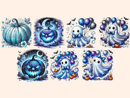 Blue Halloween Clipart Blue Bat Clipart - Wonders Artist