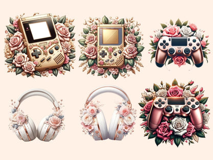 Boho Gaming Clipart Boho clip art - Wonders Artist