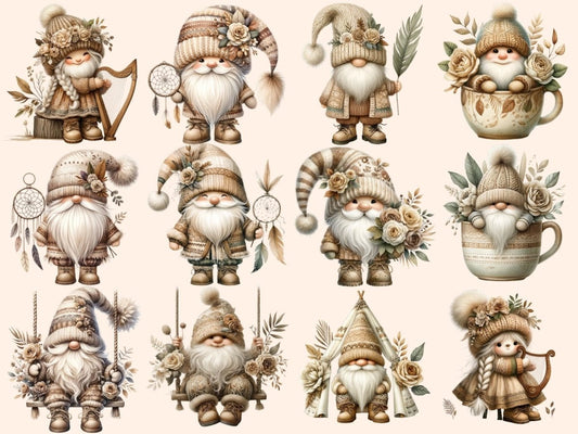 Boho Gnomes utklipp