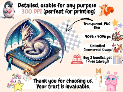 Book Dragons Clipart Book Dragon Art - Wonders Artist