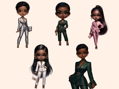 Boss Girls Clipart black boss girl - Wonders Artist